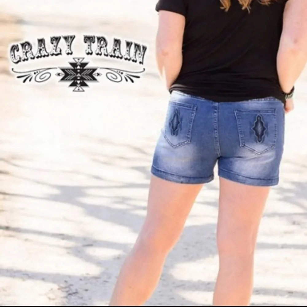 Crazy Train  Shorts - Picture 3 of 4